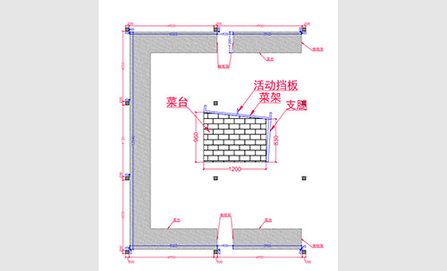 菜市場放菜貨架的樣式都有哪些